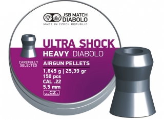 JSB Ultra Shock Heavy 5,50mm 150db